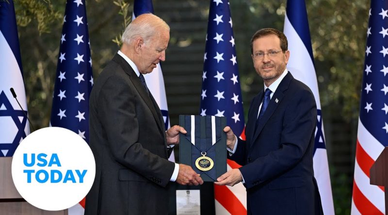 Biden awarded medal of honor for his commitment to Israel | USA TODAY