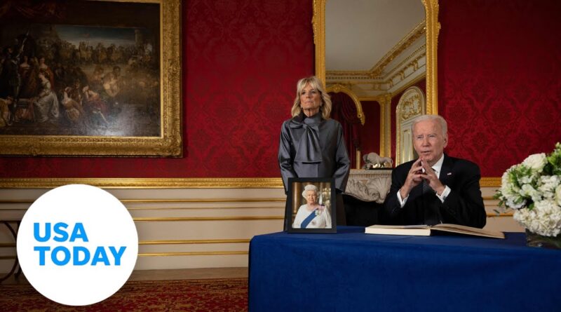 Biden shares condolences, honors Queen Elizabeth II's legacy in London | USA TODAY