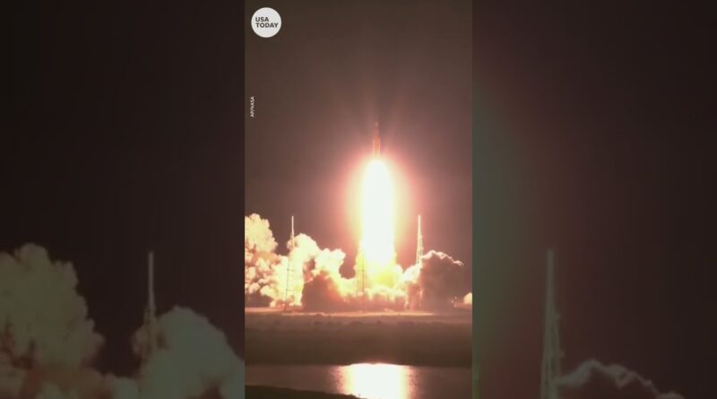 NASA launches Artemis I, the first US moon attempt in 50 years | USA TODAY #Shorts