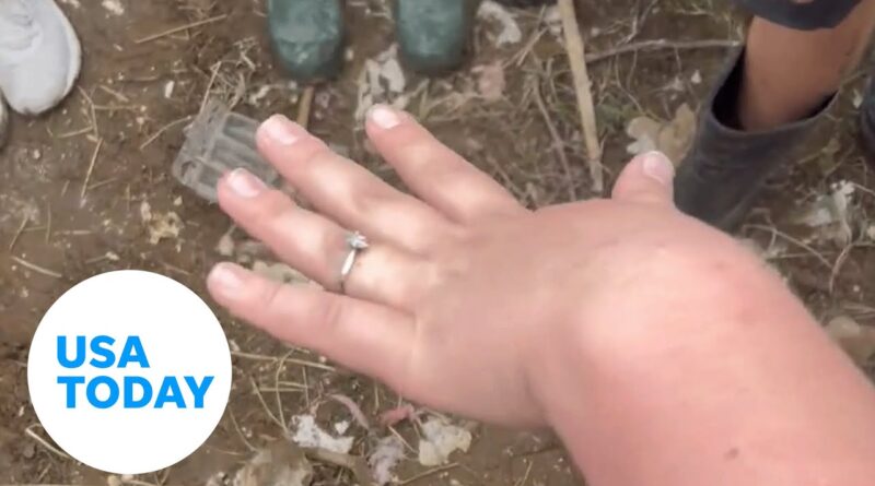 Couple gets engaged after missing ring is found during tornado cleanup | USA TODAY