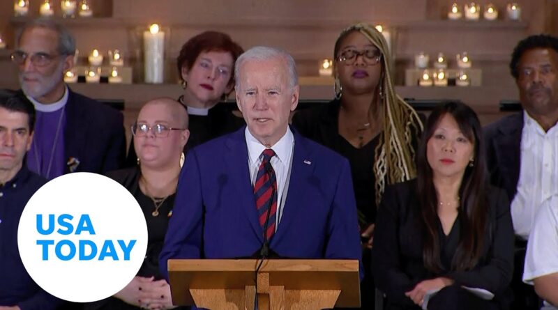 Joe Biden joins Sandy Hook families a decade after the deadly shooting | USA TODAY