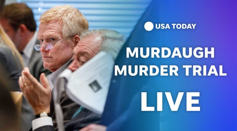 Watch: Alex Murdaugh murder trial continues in South Carolina Thursday