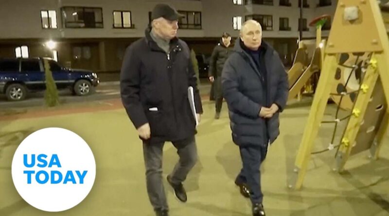 Putin visits Russian-occupied Mariupol following ICC arrest warrant | USA TODAY
