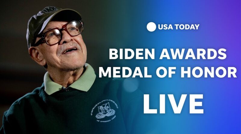 Watch live: President Joe Biden awards the Medal of Honor to Colonel Paris Davis | USA TODAY
