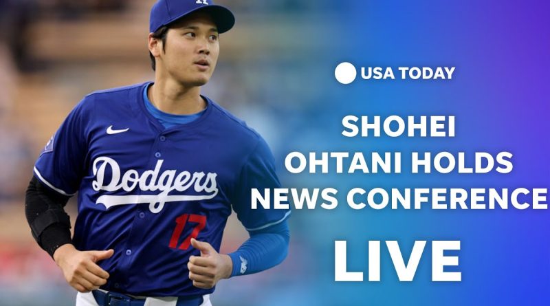 Watch live: Shohei Ohtani holds news conference amid alleged gambling investigation